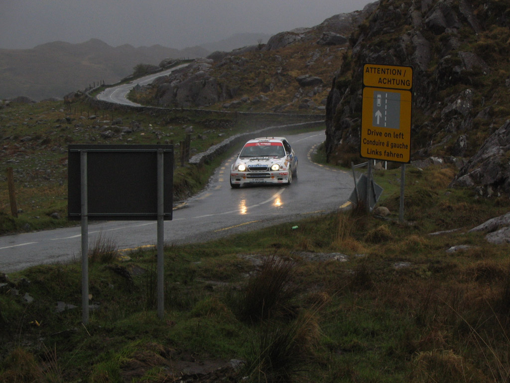 On the way up to Moll's Gap