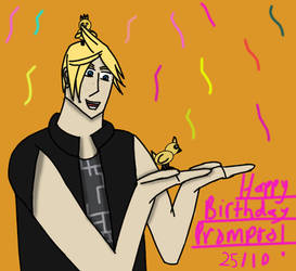 Happy Birthday Prompto Argentum 2018