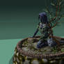 WIP new elf statue render1