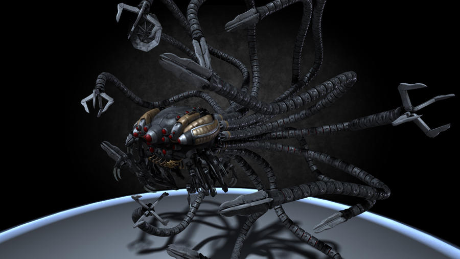 the matrix sentinel WIP render3 by bbeaulieu84 on DeviantArt