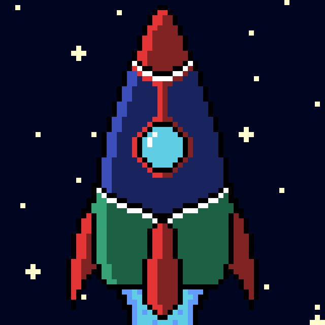 Rocketship by luckyturnip8 on DeviantArt