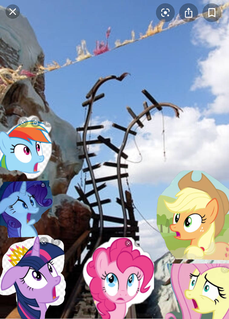 Track Mlp MLP on Expedition Everest (Broken Track) by Bubbacheezit on DeviantArt