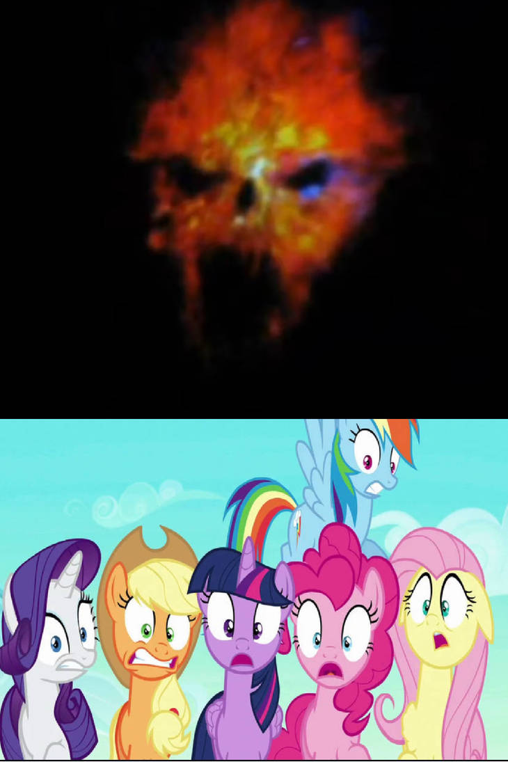 Mane 6 scared of Ghost Galaxy (Space Mountain) by Bubbacheezit on ...