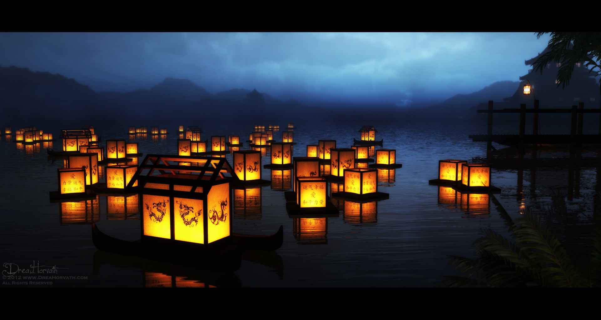 Floating Lanterns