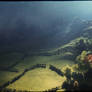 Rural Landscape After Rain