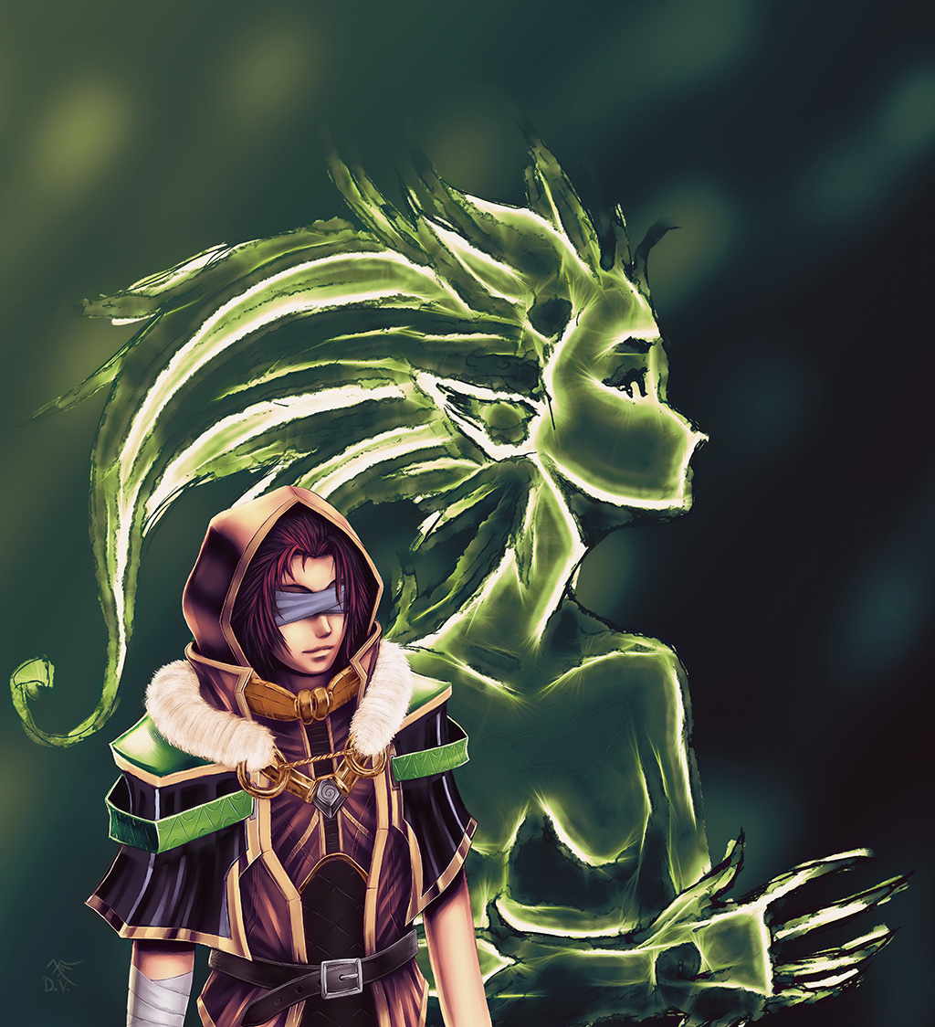 Blind Summoner by Zanktus