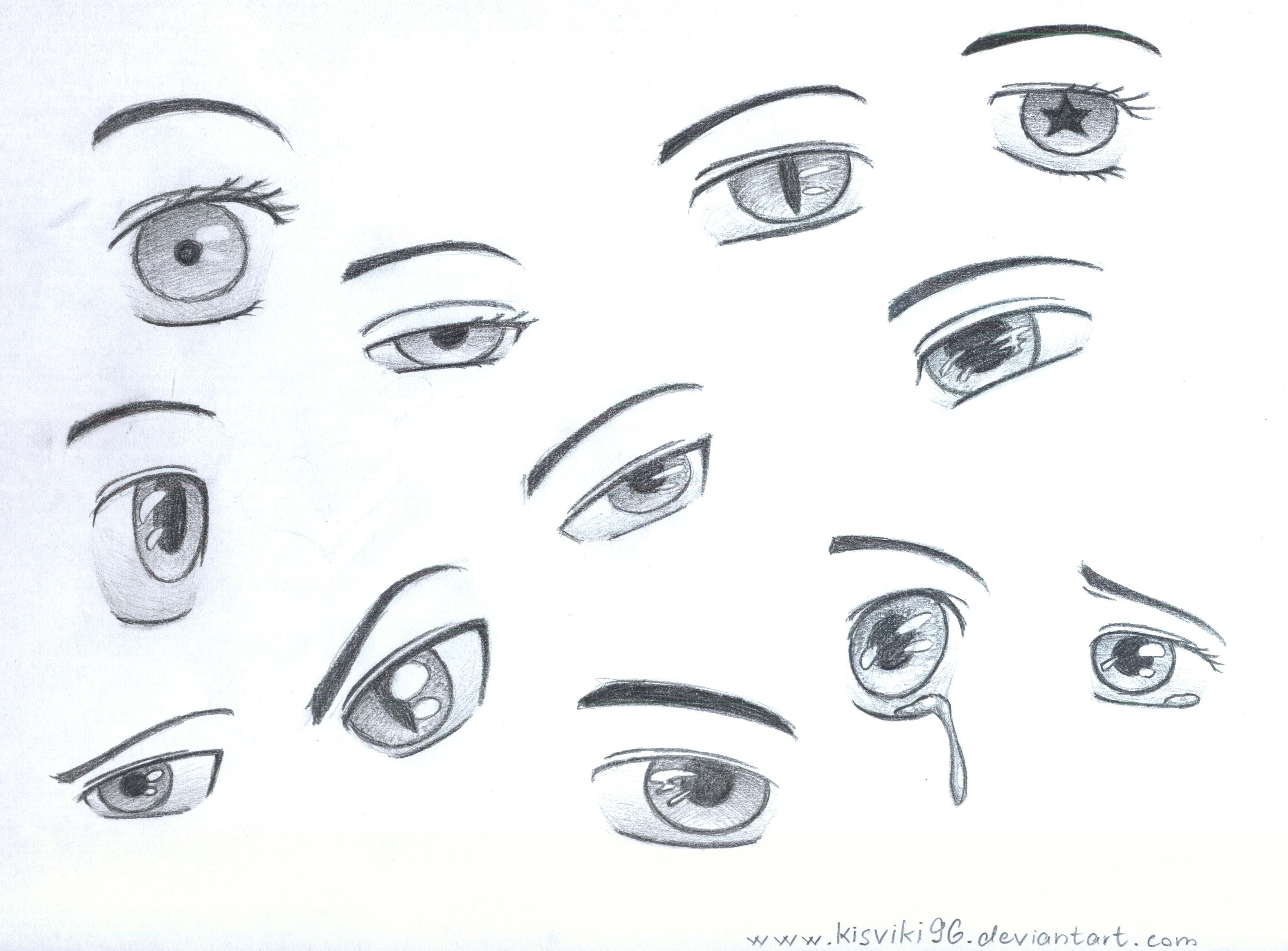 How To Draw Sad Anime Eyes : r/goodanimemes