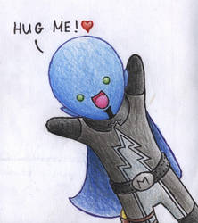 Chibi Megamind wants hug