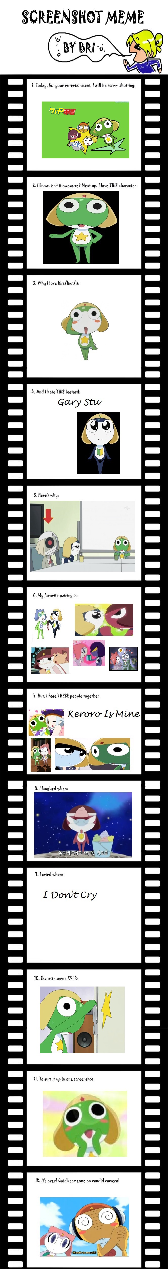 Keroro ScreenShot Meme