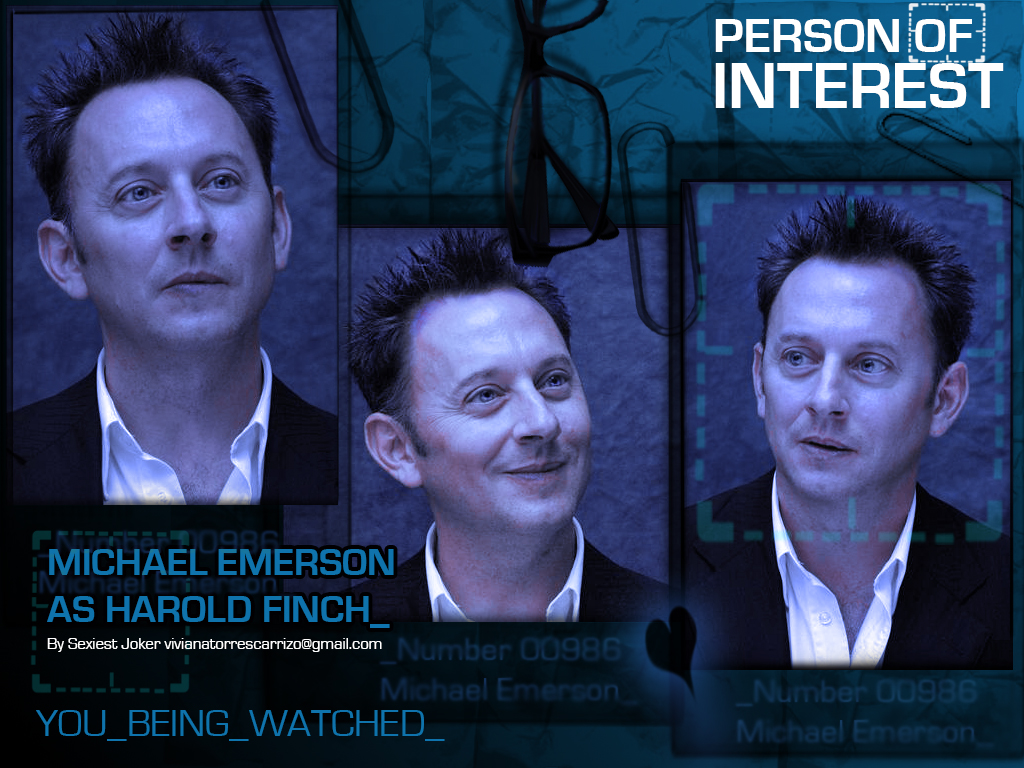 Michael Emerson as Harold Finch / wallpaper