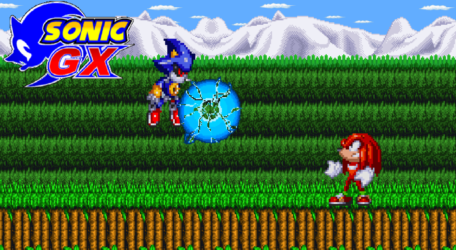 Sonic V.S. Neo Metal Sonic [Sonic Animation] - Sonic V.S. Knuckles The Race  ソニック v. ナックルズ 