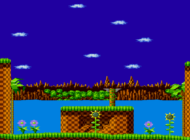 Green hill zone background by sonicmechaomega999 on DeviantArt