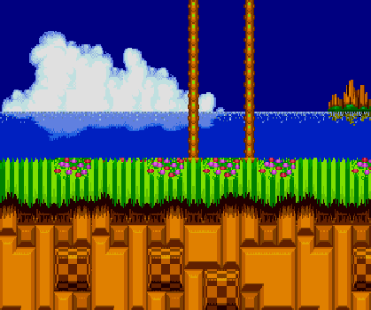 Green hill zone background by sonicmechaomega999 on DeviantArt