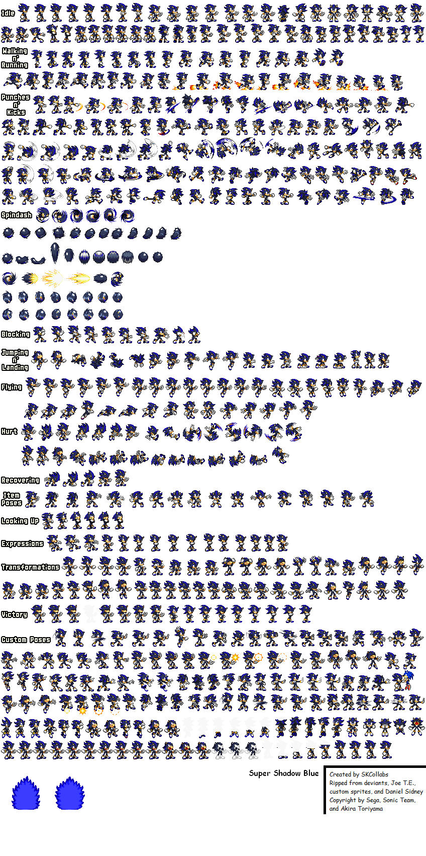 Sonic Advance Sprite sheet by Lucario51 on DeviantArt