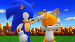 (MMD) Sonic and Tails (Unbreakable Bond) by sonicmechaomega999
