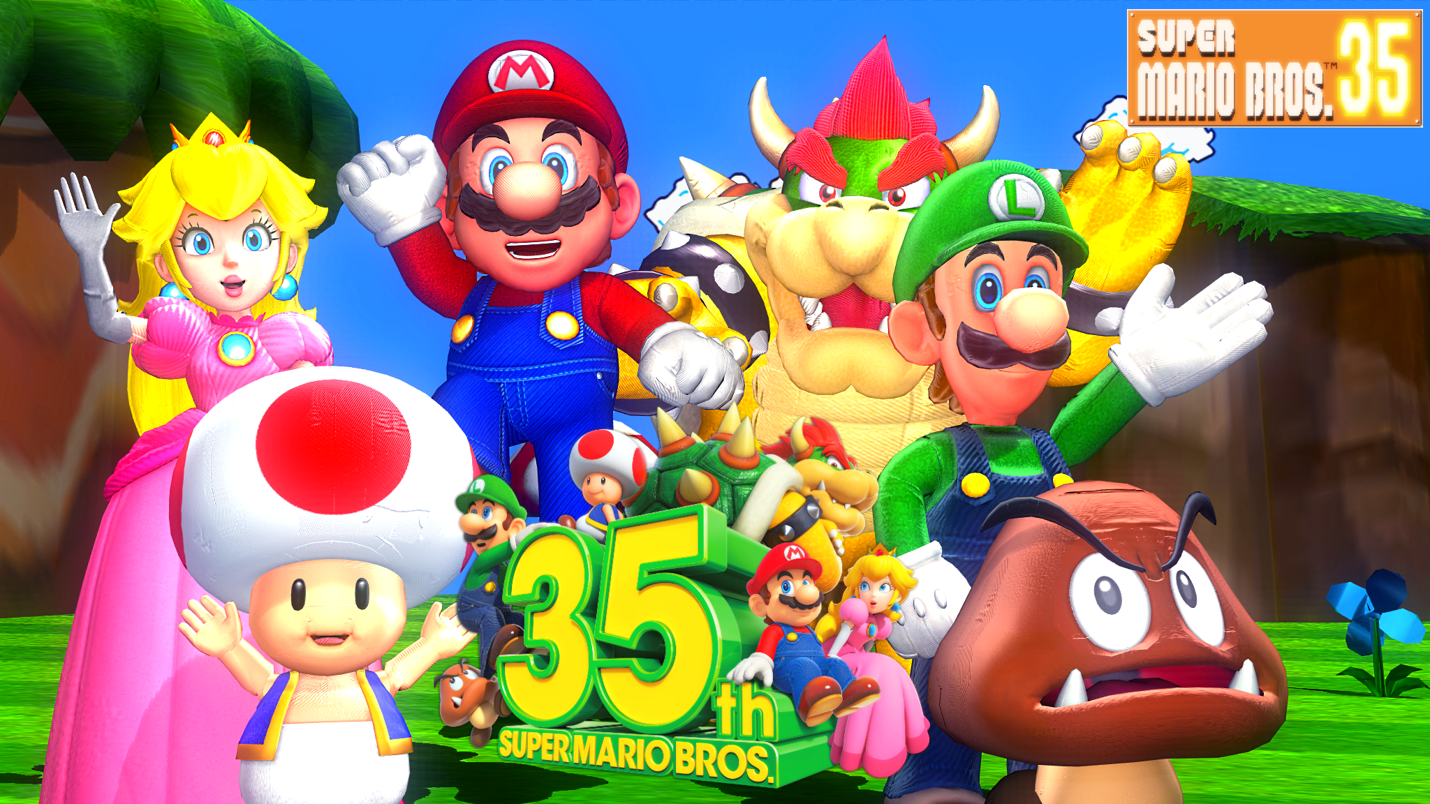 Mario 35th anniversary shop date