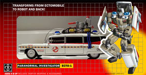 Transformers-Ecto1 G1 Style Box Packaging (WIP)