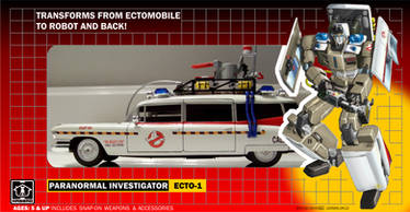Transformers-Ecto1 G1 Style Box Packaging (WIP)