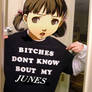 Nanako represents....