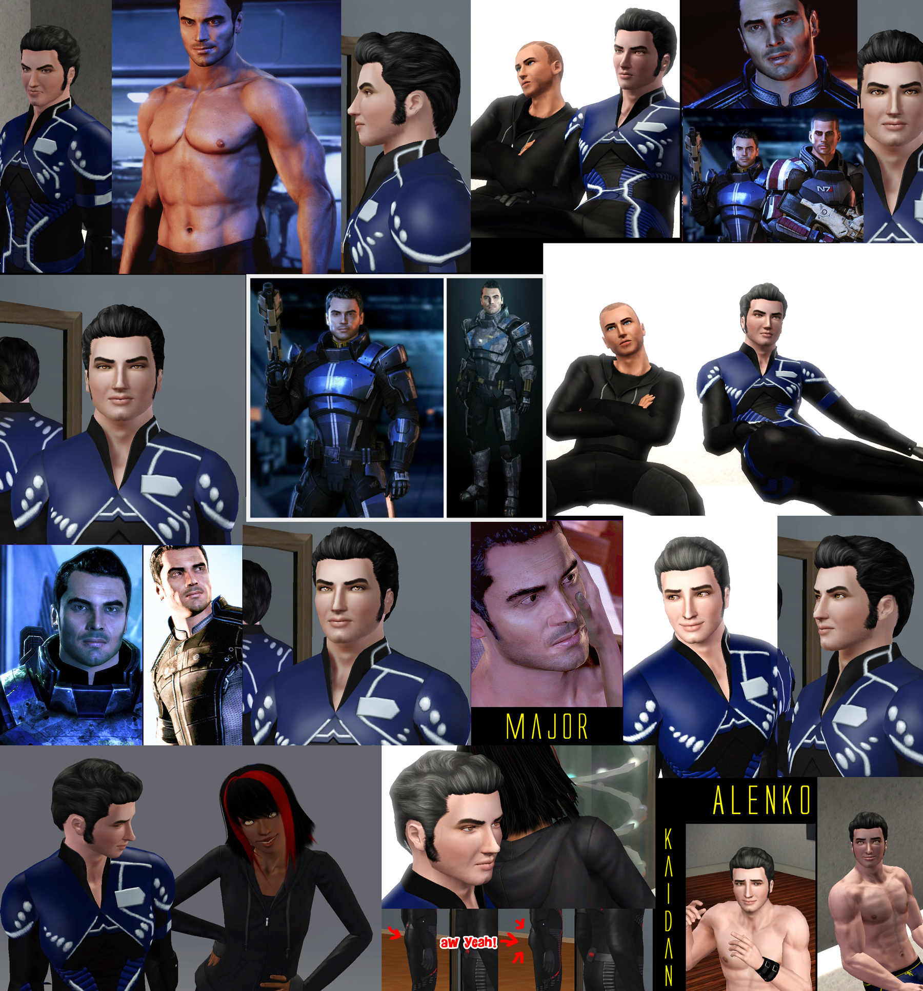 Kaidan Alenko WIP Day 7