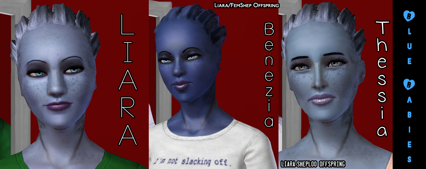 2 Blue Babies for Liara