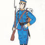 Saxon Infantryman - 1866