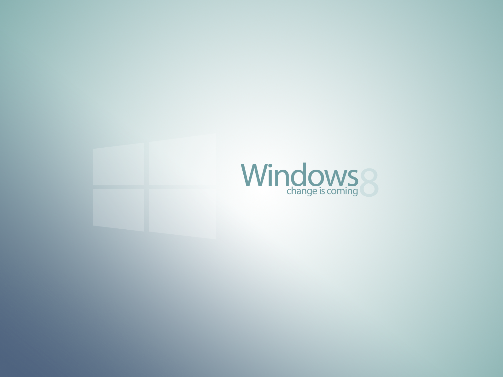 Windows 8 Concept New Logo Wallpaper #3