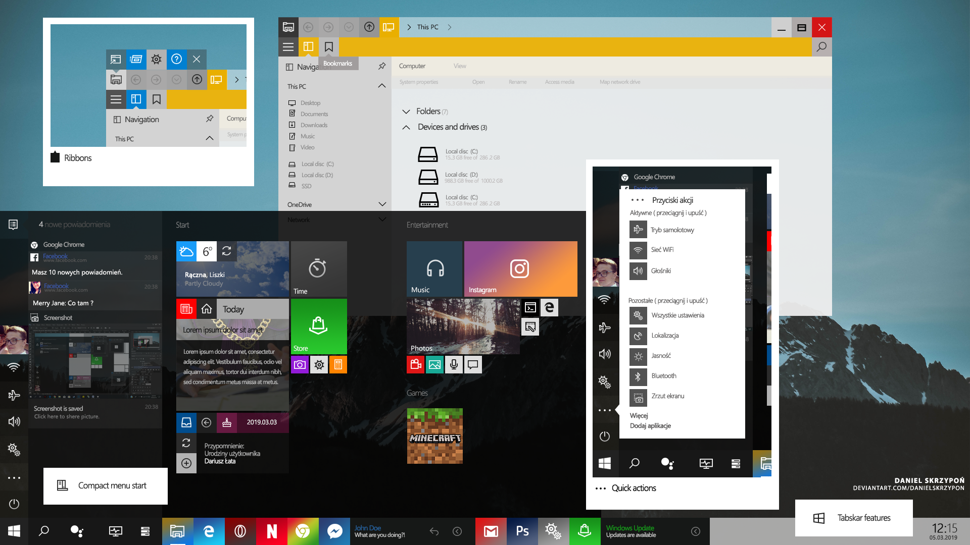 Windows Concept Screen Windows Concept 2019 by danielskrzypon on DeviantArt