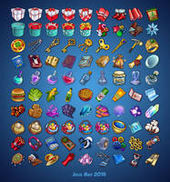 Icons for social game