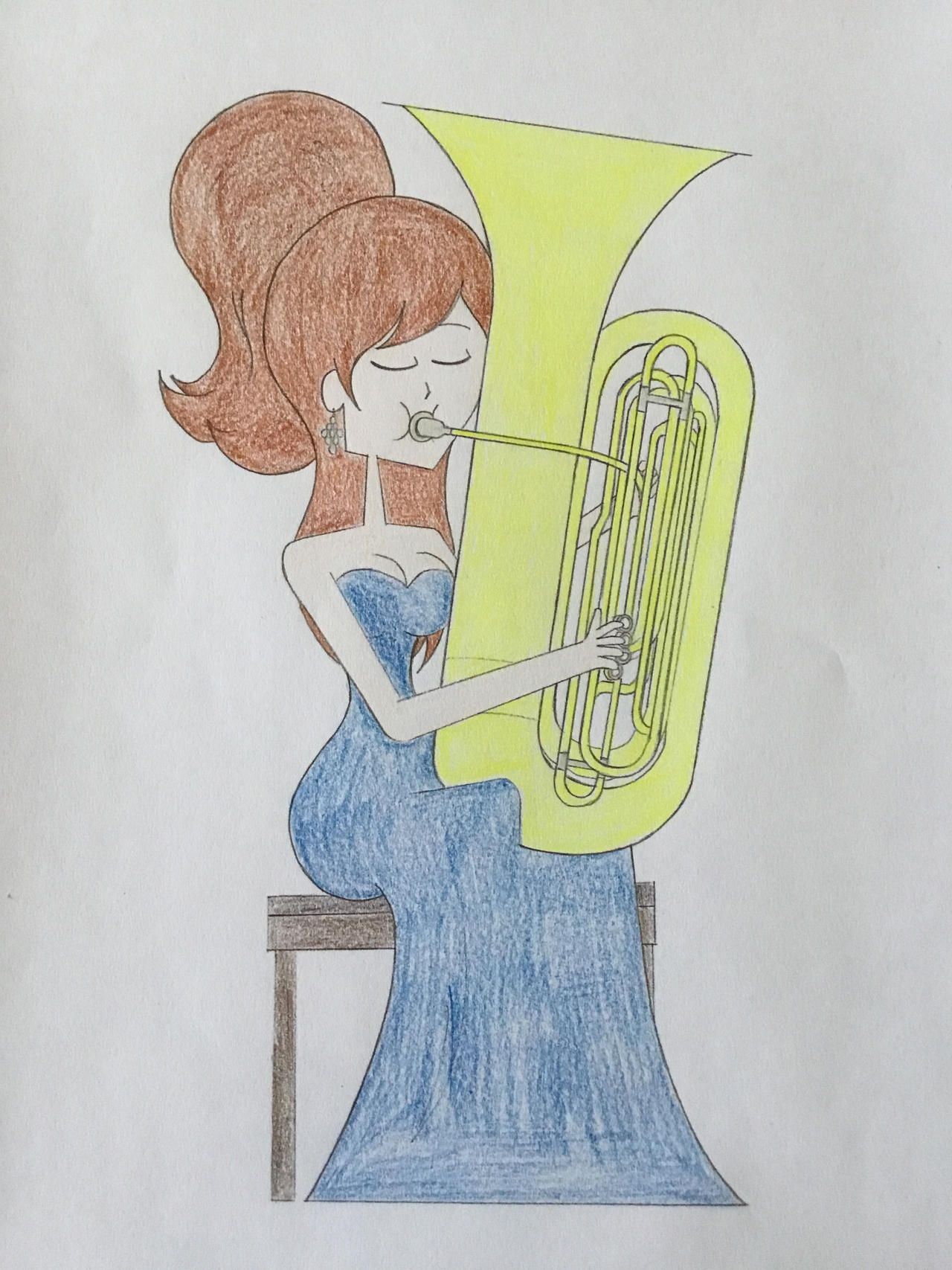 Nicole's Tuba by RicktheDrummer on DeviantArt
