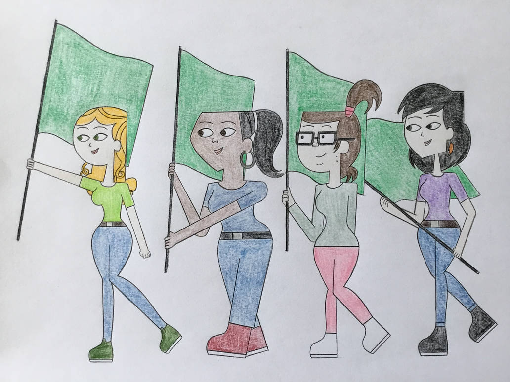 The Color Guard Rehearsing by RicktheDrummer on DeviantArt