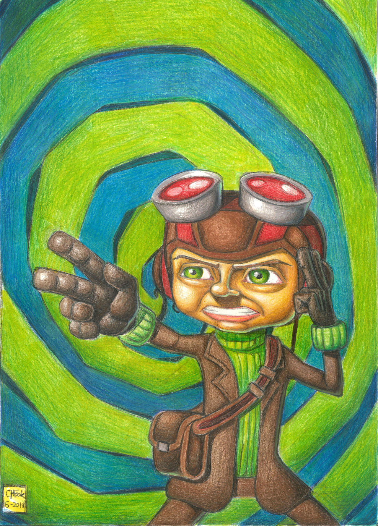 Psychonauts Ras Raz from Psychonauts by Chuckfarmer on DeviantArt