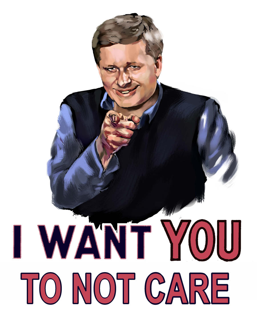 Harper wants you to...