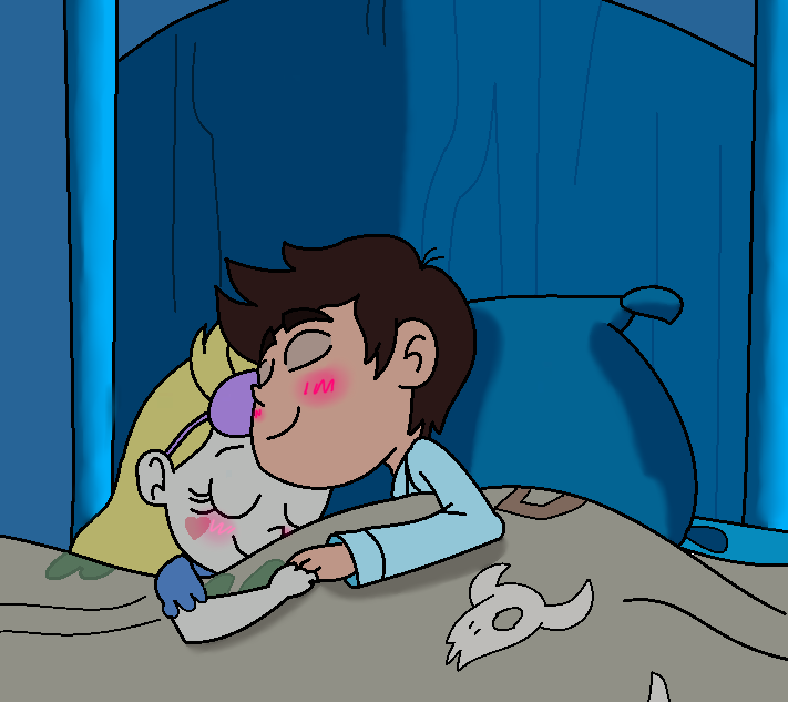 star y marco sleeping