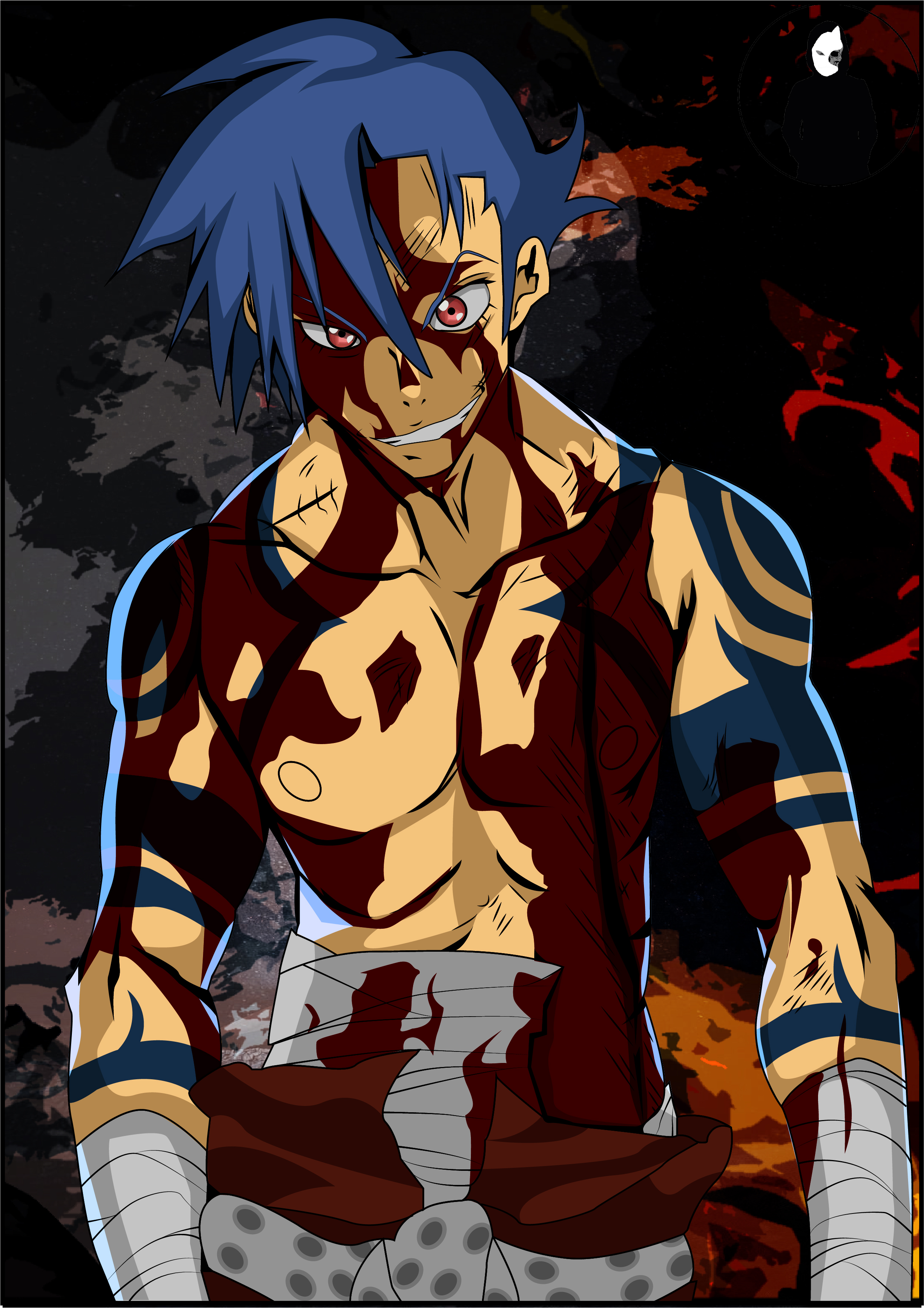 Kamina (Tengen Toppa Gurren Lagann) by josecrobledo on DeviantArt