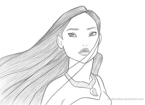 Another Pocahontas Sketch
