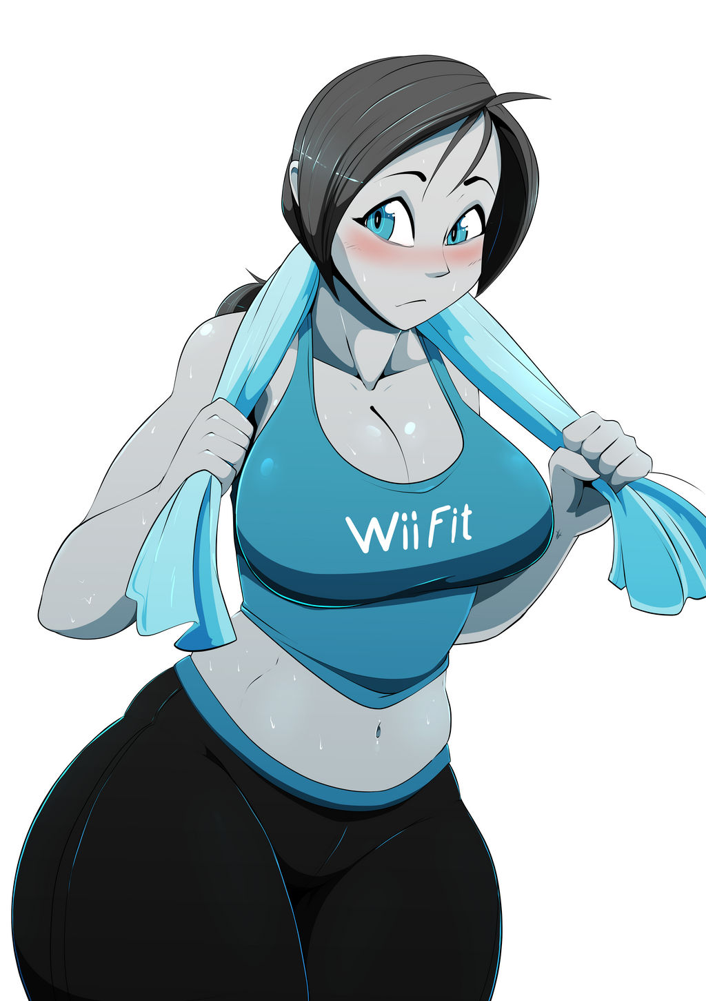 Wii Fit Trainer By Vale City On Deviantart 