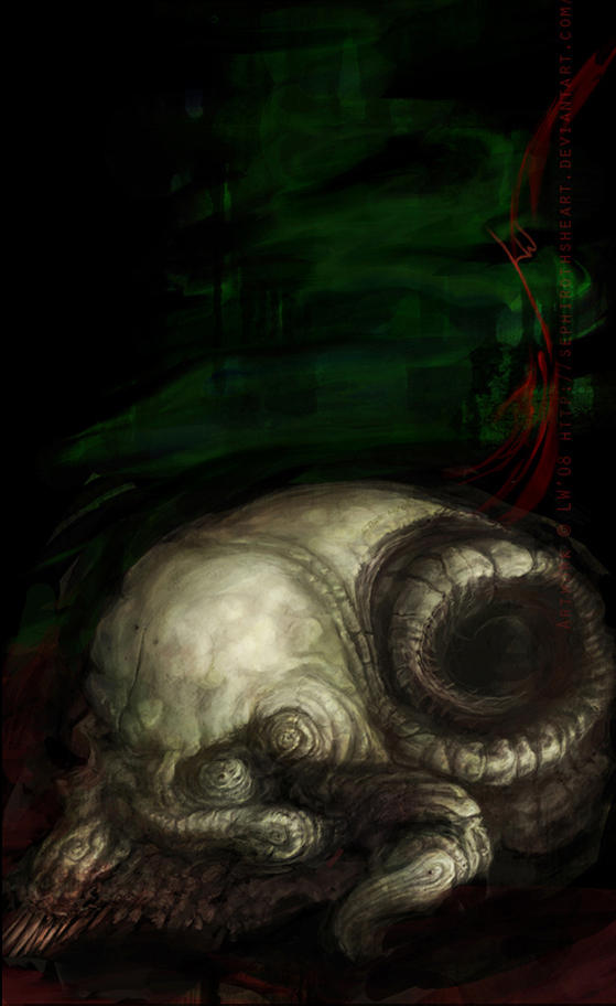 Alien Skull by LindseyWArt on DeviantArt