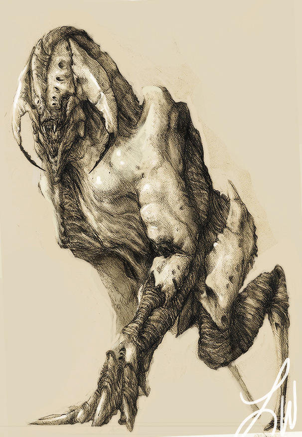 Creature Thing Creaturething by LindseyWArt on DeviantArt