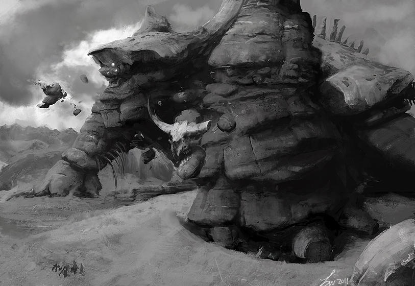 RIFT Colossus: Earth RIP by LindseyWArt on DeviantArt