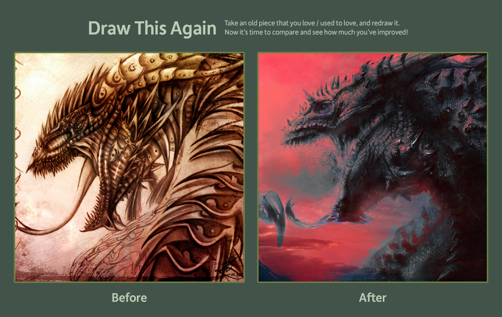 Draw This Again: Red Dragon