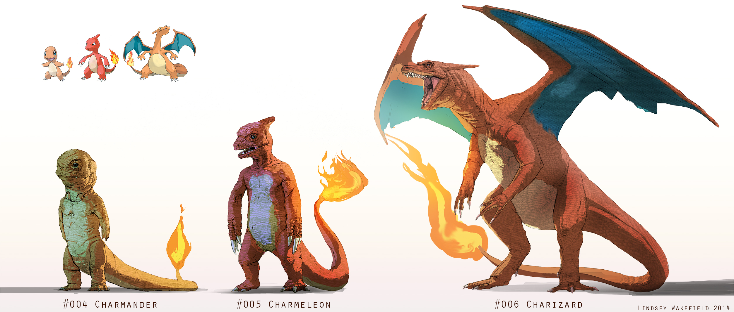 Pokemon Charmander Charmeleon Charizard pokemon-charmander-charmeleon-charizard