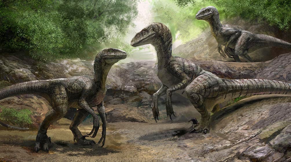 Commission: Raptor Siblings by LindseyWArt on DeviantArt