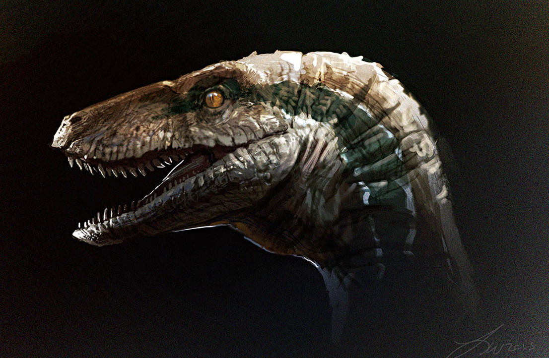 Jurassic World: Blue Sketch by LindseyWArt Jurassic World: Blue Sketch by LindseyWArt