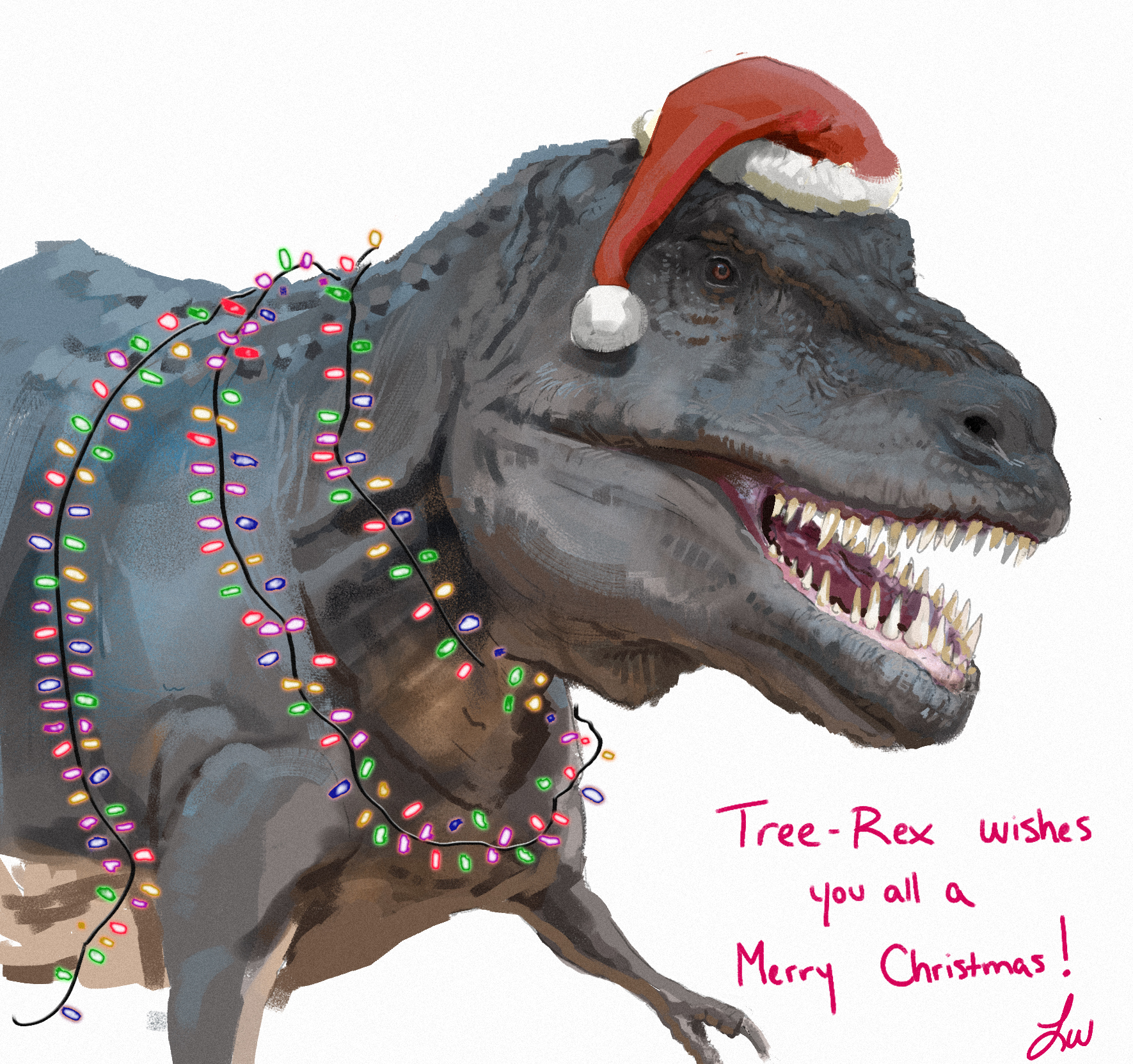 Merry T-Rexmas!