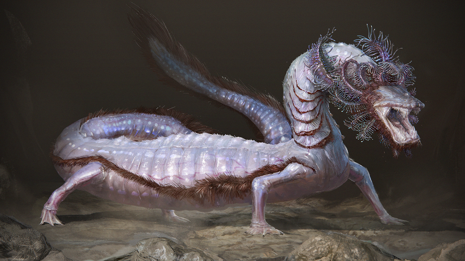 Olm Wyrm by LindseyWArt on DeviantArt