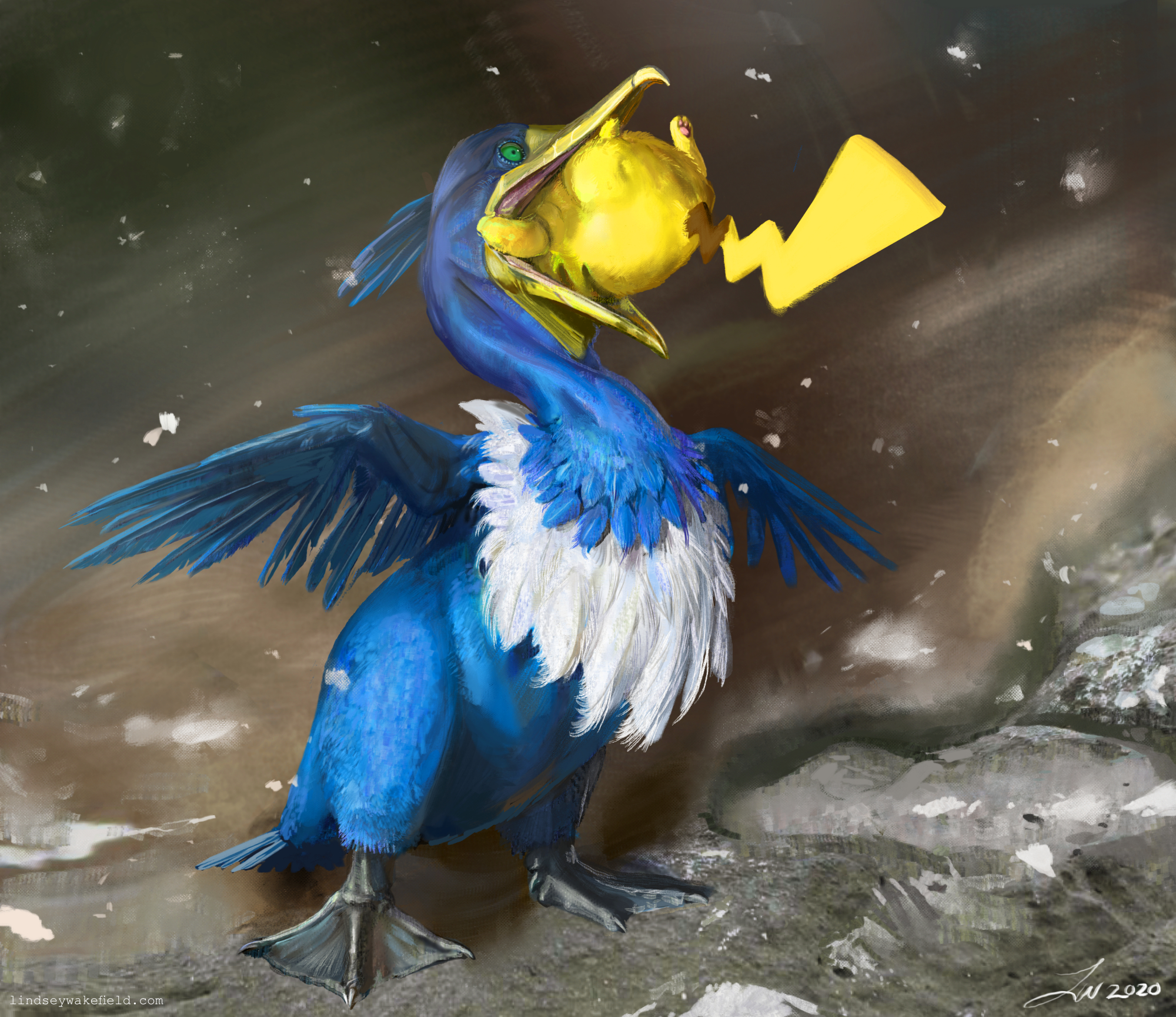 ArtStation - Galarian Zapdos