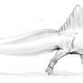 Spinosaurus Drawing