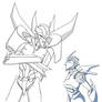 Another Arcee and Starscream