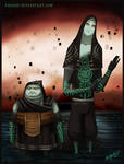 Twili OCs: Borhol and Haenor by AniBegonia
